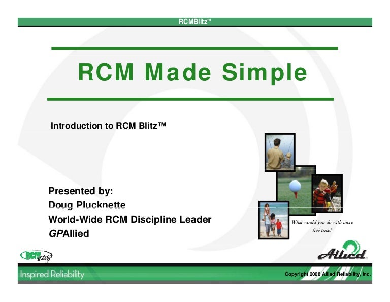 Reliability Centered Maintenance (RCM): Implementation Made Simple (Mechanical Engineering)